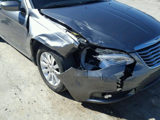 1C3CCBBB5CN104901 - 2012 CHRYSLER 200 TOURIN GRAY photo 9