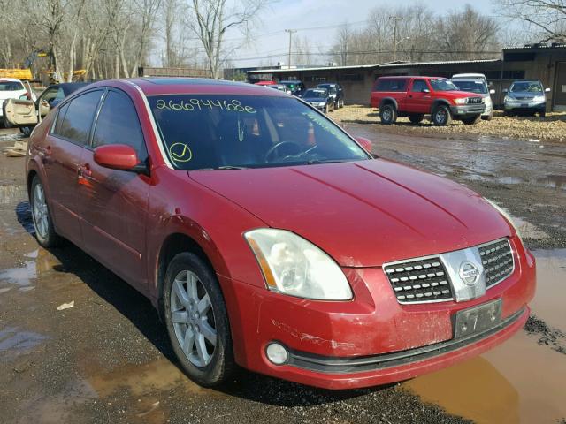 1N4BA41E15C831557 - 2005 NISSAN MAXIMA SE BURGUNDY photo 1