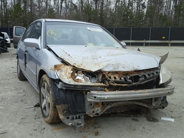 2HGES25714H602751 - 2004 HONDA CIVIC EX ვერცხლისფერი ფოტო 1