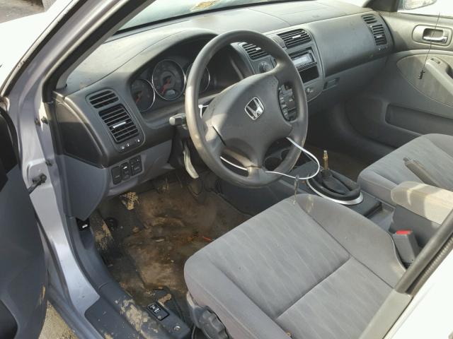 2HGES25714H602751 - 2004 HONDA CIVIC EX SILVER photo 5