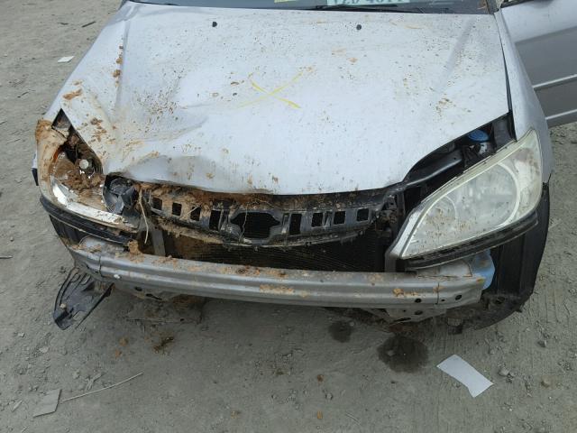 2HGES25714H602751 - 2004 HONDA CIVIC EX SILVER photo 7