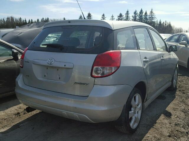 2T1KR32E14C784905 - 2004 TOYOTA COROLLA MA SILVER photo 4