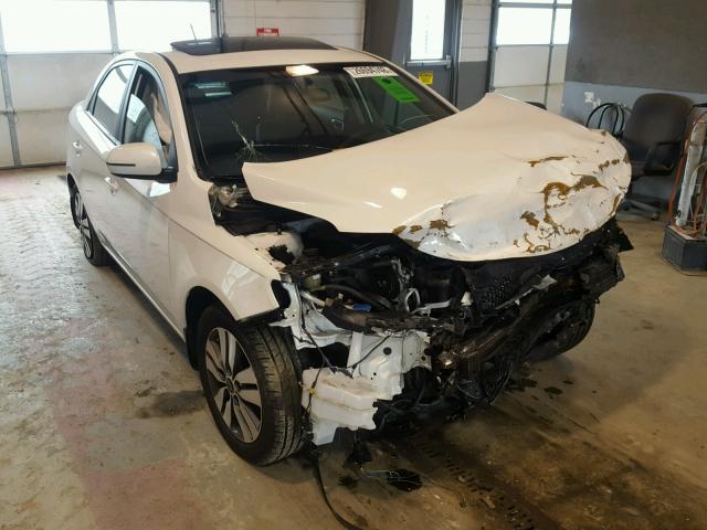 KNAFU4A27D5738891 - 2013 KIA FORTE EX WHITE photo 1