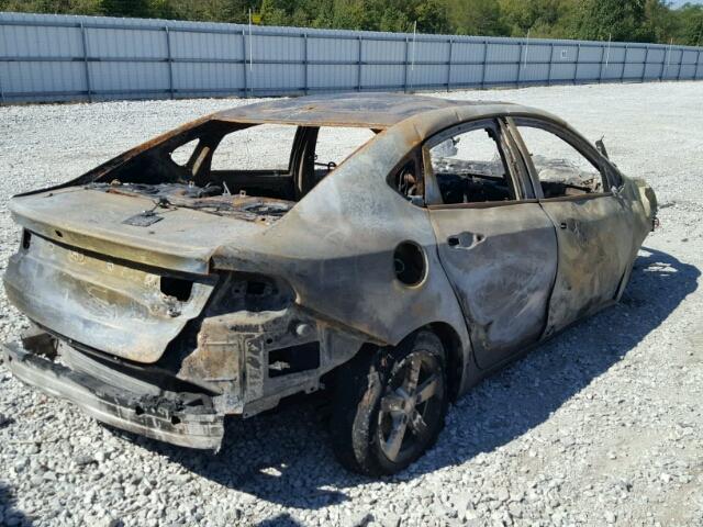 1C3CDFBB3FD227840 - 2015 DODGE DART SXT BURN photo 4