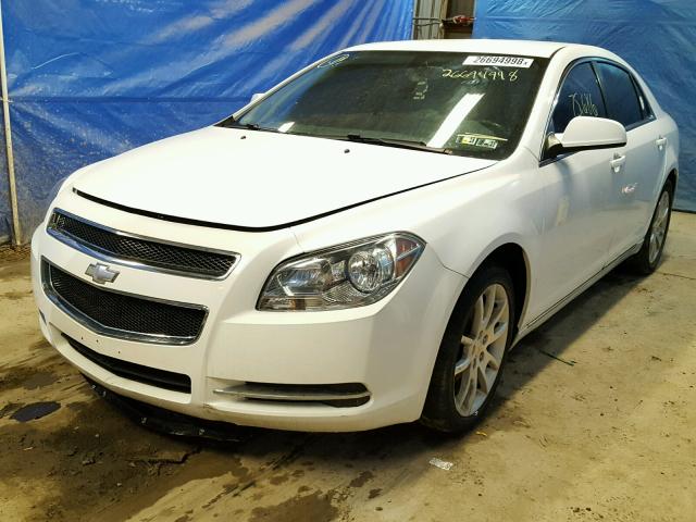 1G1ZD5E18BF372933 - 2011 CHEVROLET MALIBU 2LT WHITE photo 2