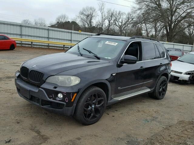 5UXFE83517LZ40445 - 2007 BMW X5 4.8I BLACK photo 2