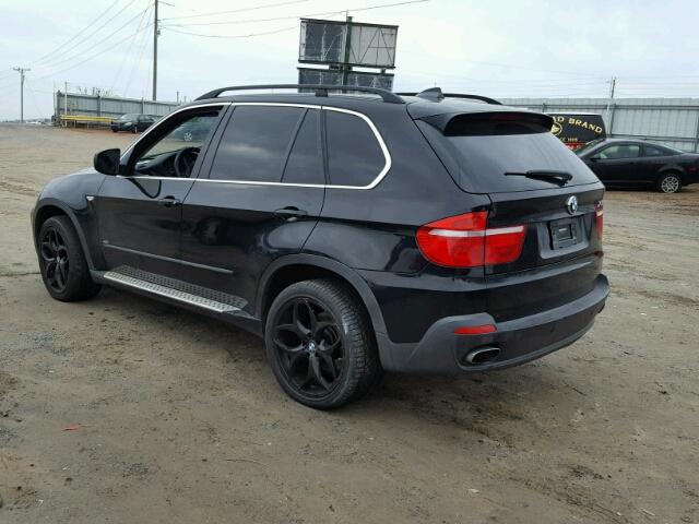 5UXFE83517LZ40445 - 2007 BMW X5 4.8I BLACK photo 3