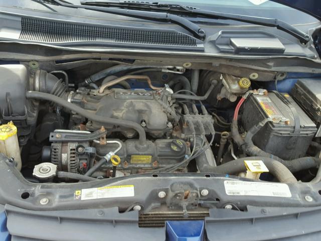 2D4RN4DE4AR463047 - 2010 DODGE GRAND CARA BLUE photo 7