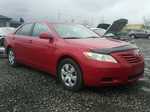 4T1BE46K79U263467 - 2009 TOYOTA CAMRY BASE RED photo 1