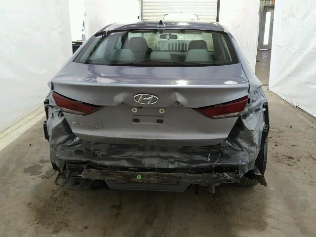 5NPD84LF2HH069076 - 2017 HYUNDAI ELANTRA SE SILVER photo 9