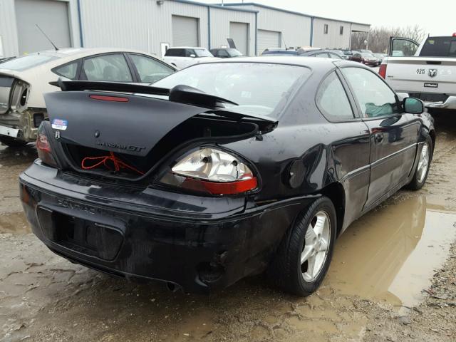 1G2NW12E7YM833869 - 2000 PONTIAC GRAND AM G BLACK photo 4