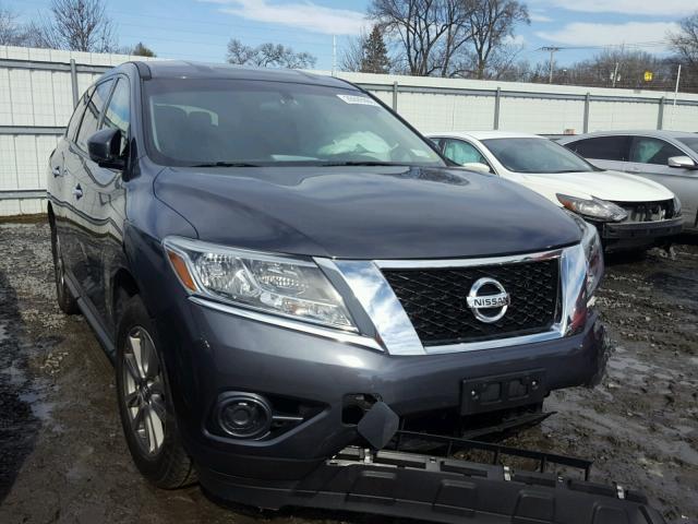 5N1AR2MM7EC703048 - 2014 NISSAN PATHFINDER GRAY photo 1