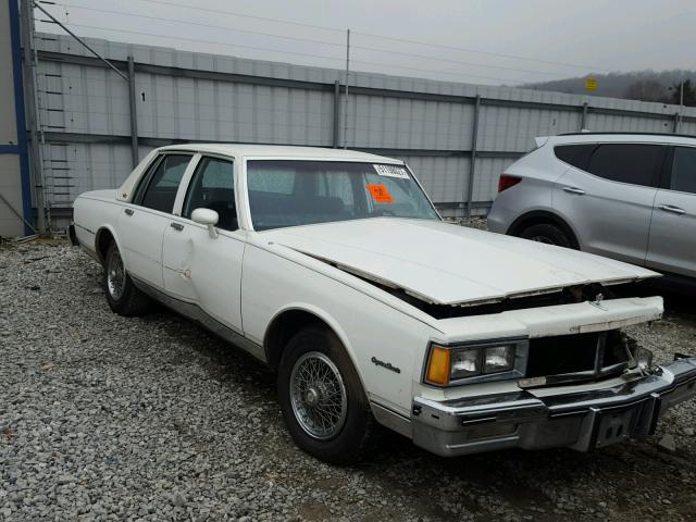 1G1BN69HXFX131323 - 1985 CHEVROLET CAPRICE CL 白色 照片 1
