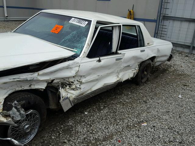 1G1BN69HXFX131323 - 1985 CHEVROLET CAPRICE CL 白色 照片 10