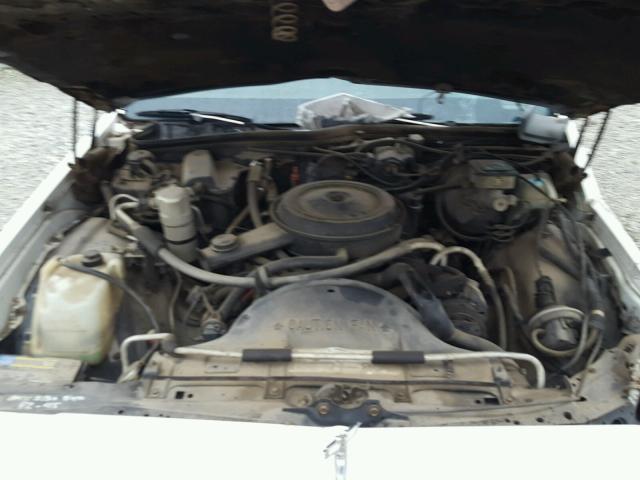 1G1BN69HXFX131323 - 1985 CHEVROLET CAPRICE CL 白色 照片 7