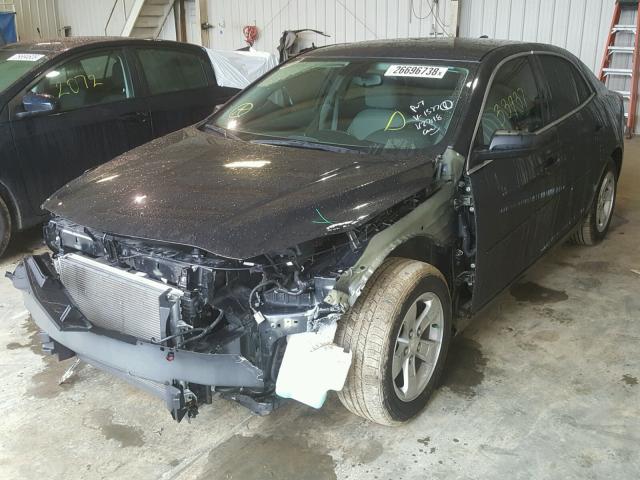 1G11B5SL6FF311577 - 2015 CHEVROLET MALIBU LS BLACK photo 2
