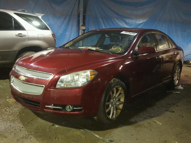 1G1ZK57B29F120889 - 2009 CHEVROLET MALIBU LTZ 栗色 照片 2