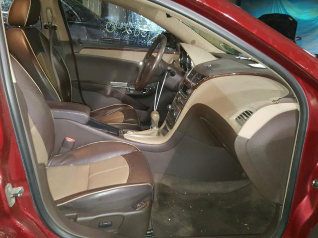 1G1ZK57B29F120889 - 2009 CHEVROLET MALIBU LTZ 栗色 照片 5