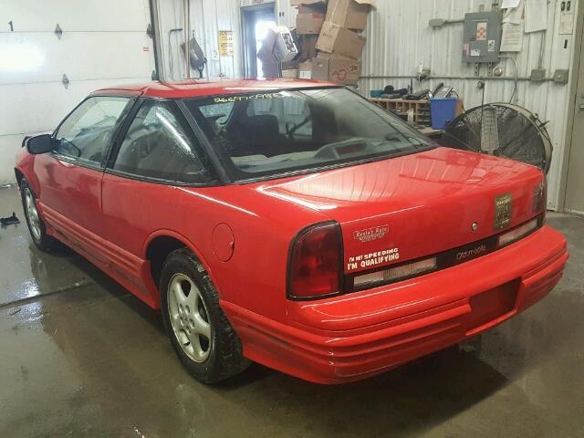 1G3WH12M6TF376633 - 1996 OLDSMOBILE CUTLASS SU RED photo 3