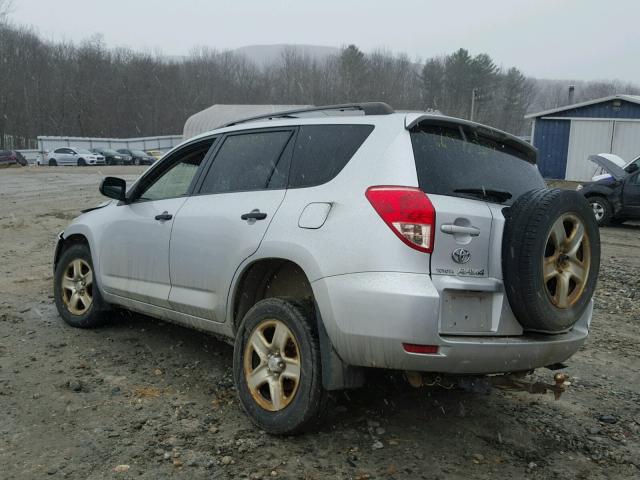 JTMBK33V775039208 - 2007 TOYOTA RAV4 SILVER photo 3