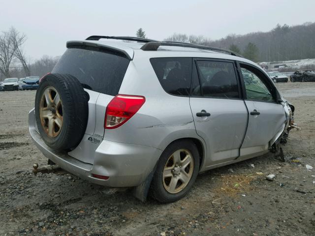 JTMBK33V775039208 - 2007 TOYOTA RAV4 SILVER photo 4