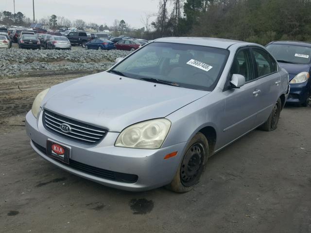 KNAGE123465020404 - 2006 KIA OPTIMA LX SILVER photo 2