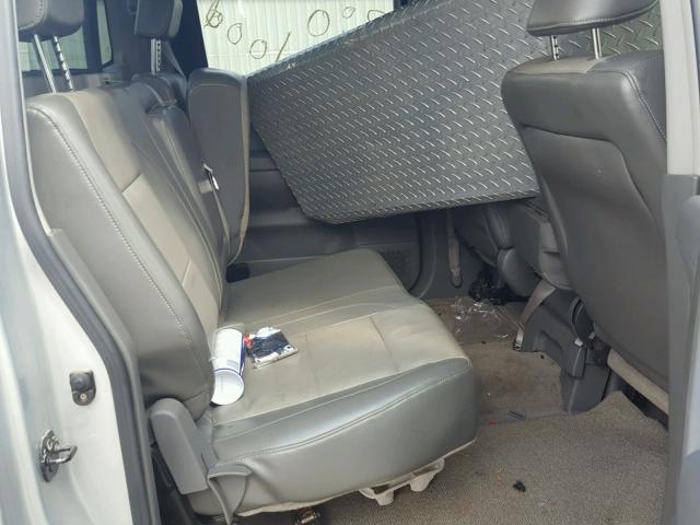 1N6BA07B95N573919 - 2005 NISSAN TITAN XE SILVER photo 6