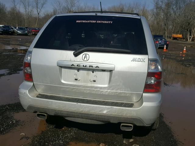 2HNYD18924H557861 - 2004 ACURA MDX TOURIN SILVER photo 9