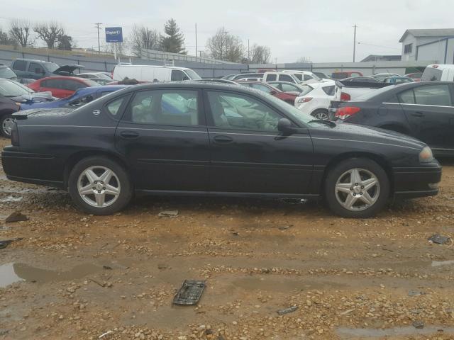 2G1WP551849228711 - 2004 CHEVROLET IMPALA SS BLACK photo 9