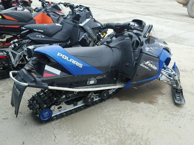 SN1MP6FS36C630124 - 2006 POLARIS FUSION 600 BLACK photo 4