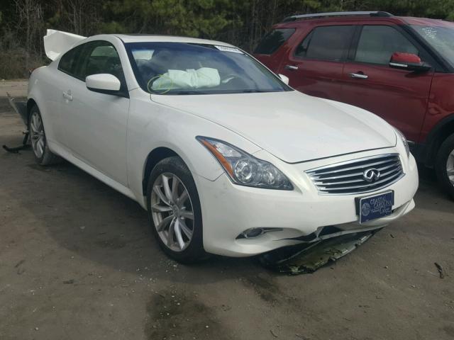 JN1CV6EL4CM472951 - 2012 INFINITI G37 WHITE photo 1