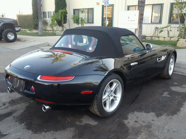 WBAEJ13482AH61458 - 2002 BMW Z8 BLACK photo 4