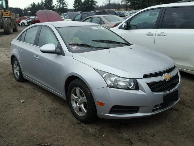 1G1PC5SB8E7156134 - 2014 CHEVROLET CRUZE LT SILVER photo 1