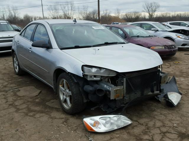 1G2ZG57N484115792 - 2008 PONTIAC G6 BASE SILVER photo 1