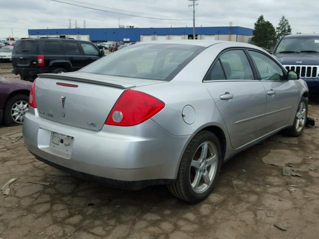 1G2ZG57N484115792 - 2008 PONTIAC G6 BASE SILVER photo 4