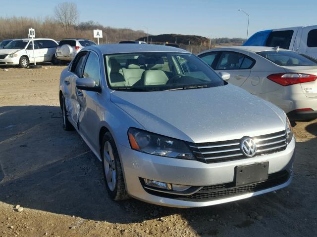 1VWAS7A39FC080175 - 2015 VOLKSWAGEN PASSAT S GRAY photo 1