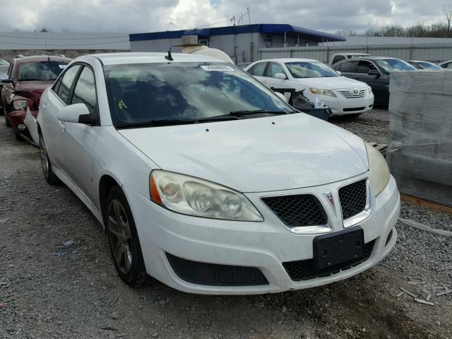 1G2ZJ57B194264458 - 2009 PONTIAC G6 WHITE photo 1