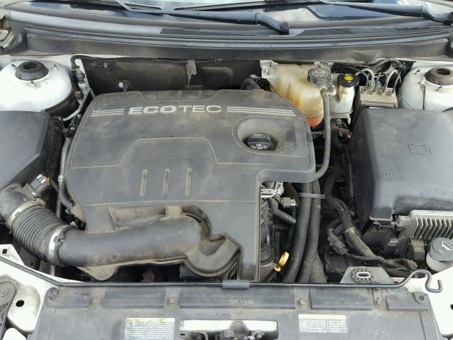 1G2ZJ57B194264458 - 2009 PONTIAC G6 WHITE photo 7