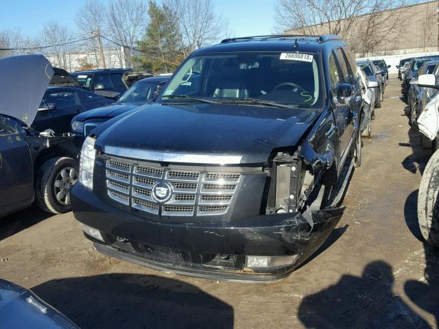 1GYFK63848R271928 - 2008 CADILLAC ESCALADE L BLACK photo 2