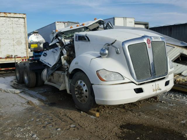 1XKYDP9XXFJ468213 - 2015 KENWORTH CONSTRUCTI WHITE photo 1