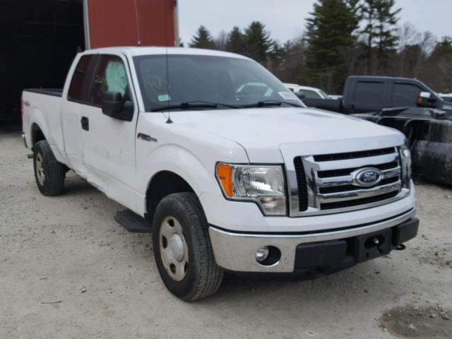 1FTEX1EM5BFC21449 - 2011 FORD F150 SUPER WHITE photo 1