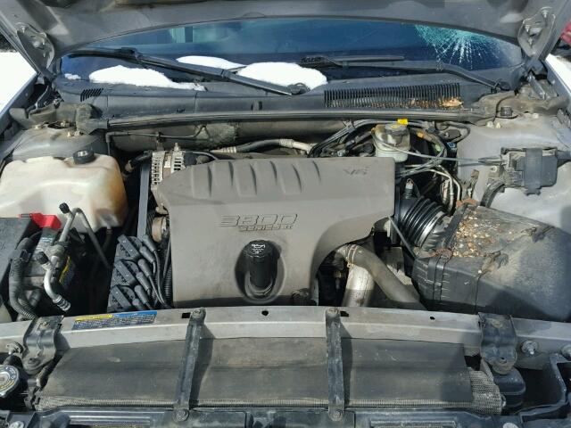 1G2HX52K05U173404 - 2005 PONTIAC BONNEVILLE SILVER photo 7