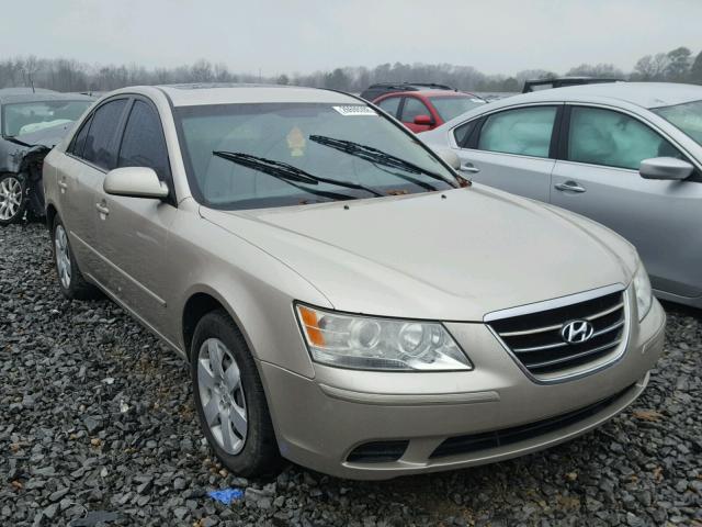 5NPET46C59H462690 - 2009 HYUNDAI SONATA GLS BROWN photo 1