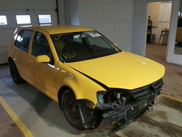 9BWEL41J884017280 - 2008 VOLKSWAGEN CITY GOLF YELLOW photo 1