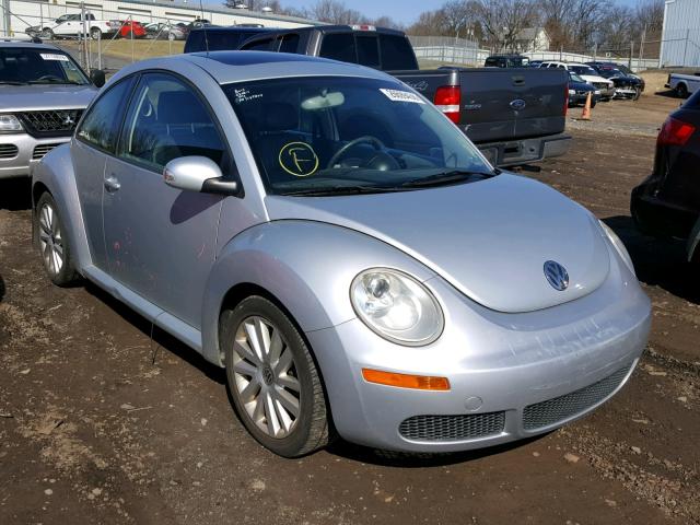 3VWRG31C88M501527 - 2008 VOLKSWAGEN NEW BEETLE SILVER photo 1