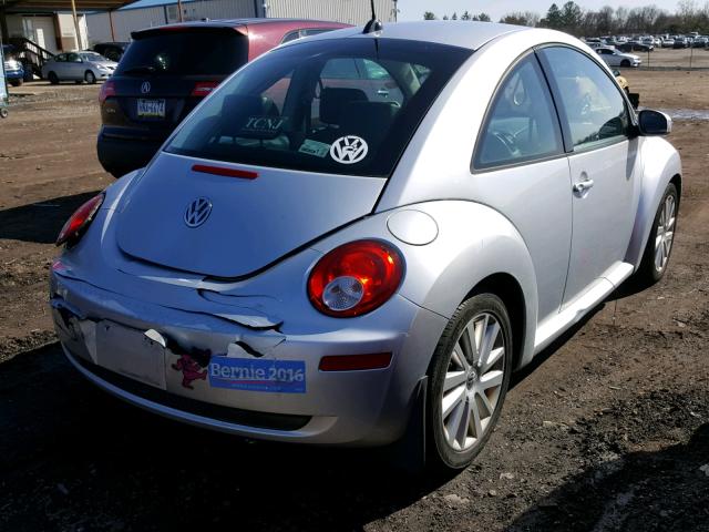 3VWRG31C88M501527 - 2008 VOLKSWAGEN NEW BEETLE SILVER photo 4