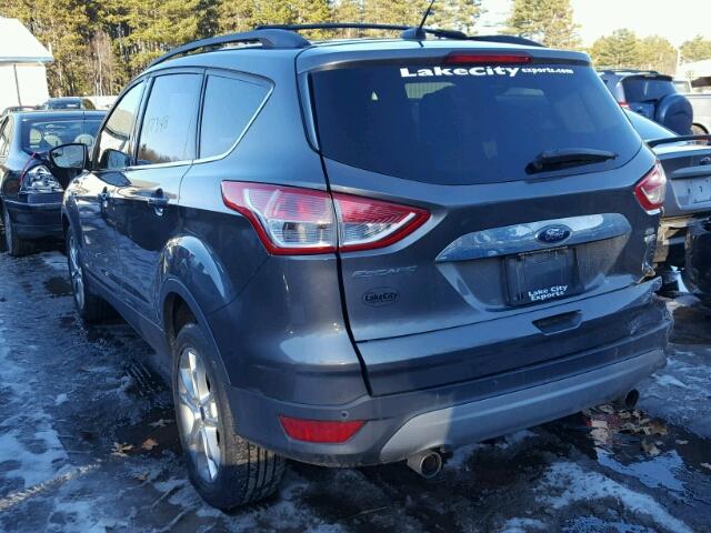 1FMCU9H94DUB35243 - 2013 FORD ESCAPE SEL GRAY photo 3