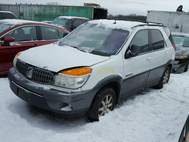 3G5DA03E33S514029 - 2003 BUICK RENDEZVOUS WHITE photo 2