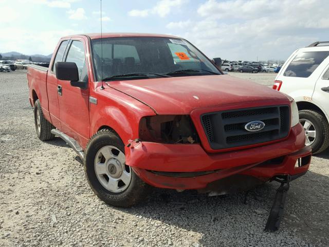 1FTRX14W34FA16171 - 2004 FORD F150 RED photo 1