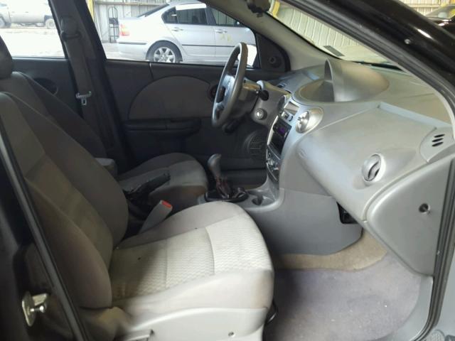 1G8AZ55F06Z193558 - 2006 SATURN ION LEVEL BLACK photo 5